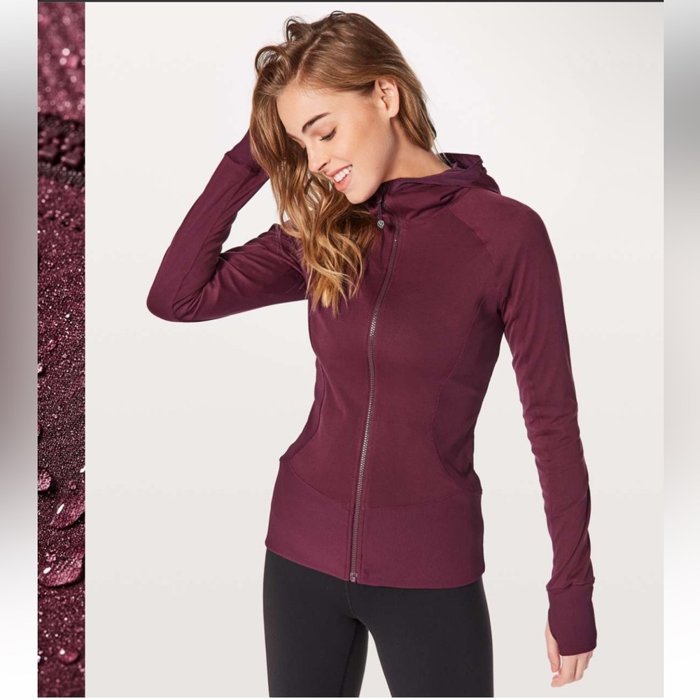 Lululemon In Flux Reversible Jacket Plum Purple
